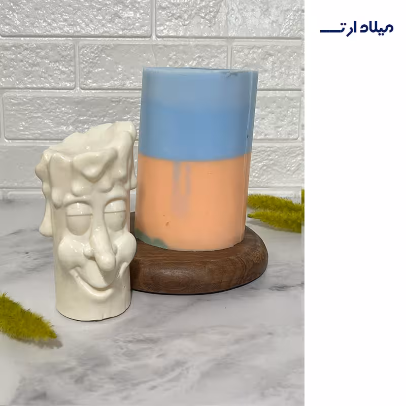 قالب سیلیکونی تنه درخت لبخند ارتفاع 13 قطر 7