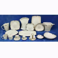 سرویس 96 پارچه چینی پردیس مدل سونیا 12 نفره