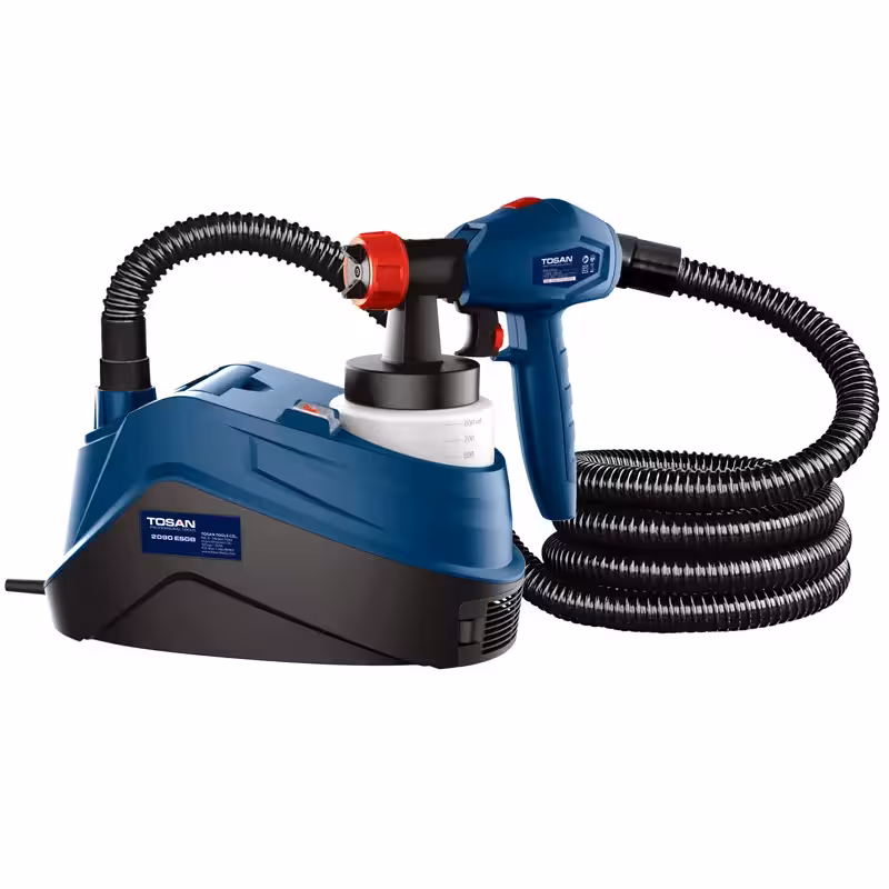 پیستوله توسن رنگ‌پاش برقی 900 وات مدل 2090ESG برند TOSAN