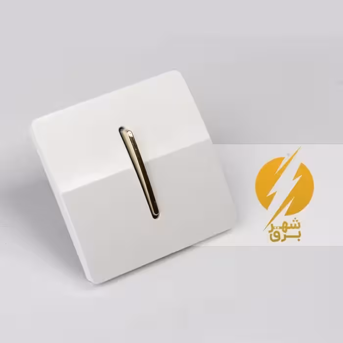 کلید تبدیل اسیا مدل کریستالی سفید طلایی