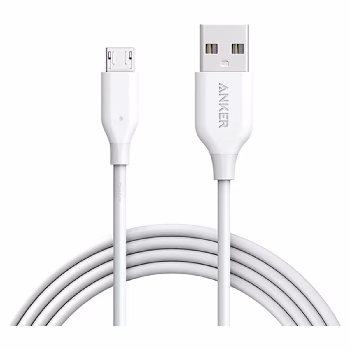 کابل تبدیل USB به microUSB انکر مدل A8133 PowerLine طول 1.8 متر
