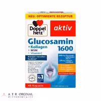 کپسول گلوکوزامین 1600 و کلاژن دوپل هرز 40 عدد