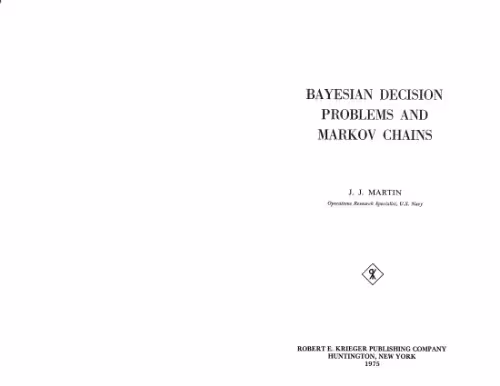 خرید و دانلود نسخه کامل کتاب Bayesian decision problems and Markov chains