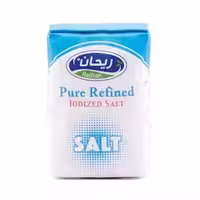 نمک تصفیه شده یددار ریحان وزن 1 کیلوگرم