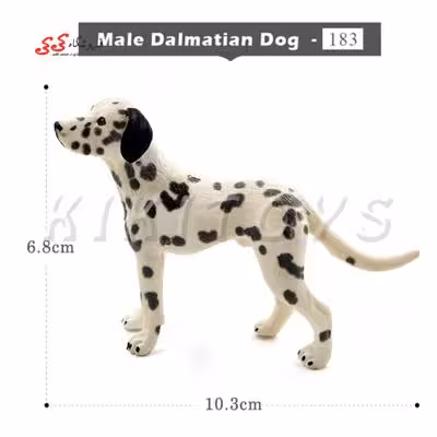 فیگور سگ دالمیشن-fiqure of dog