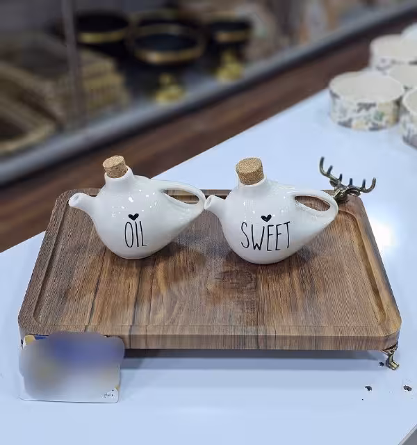 آبلیمو شیپوری سرامیکی (جفت) (پست پیشتاز پس کرایه)