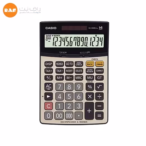ماشین حساب کاسیو مدل DJ-240D Plus