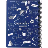 دفتر فرمول 100 برگ وزیری سیمی Geometry پونیکس