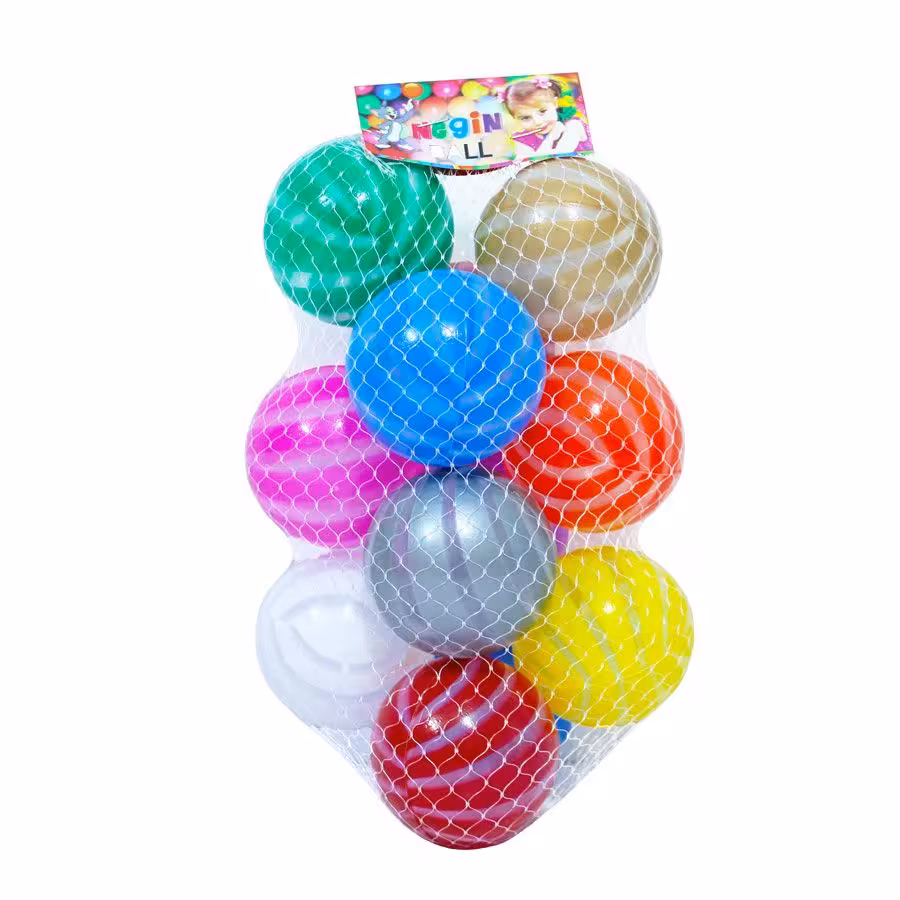 توپ استخر 12 عددی خط دار 32