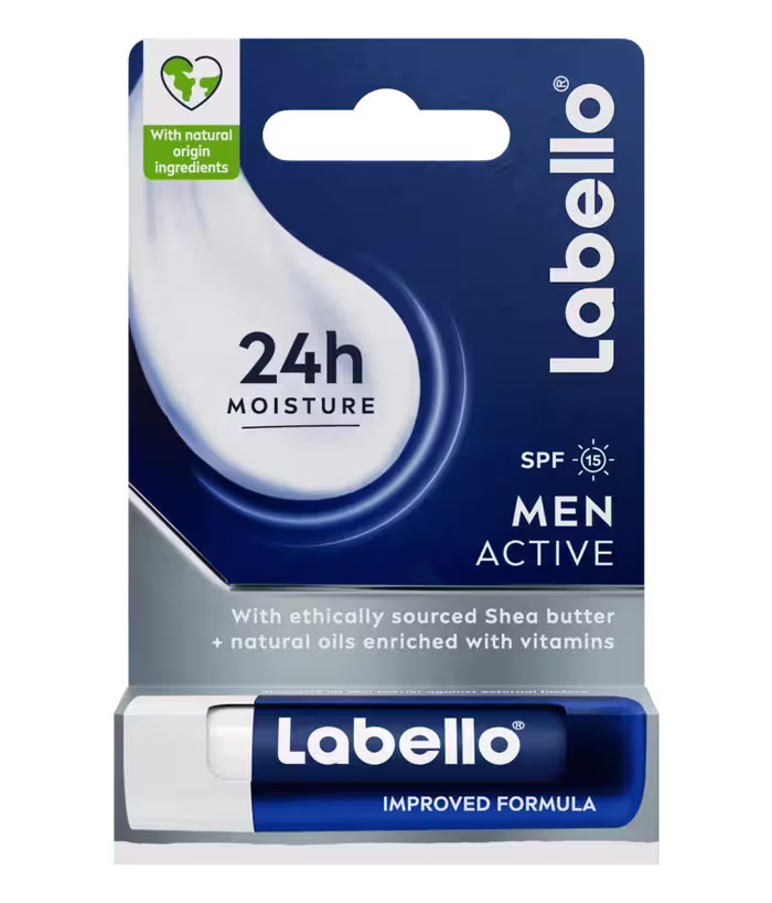 بالم لب من اکتیو طبیعی مرطوب کننده لبلو حاوی SPF15