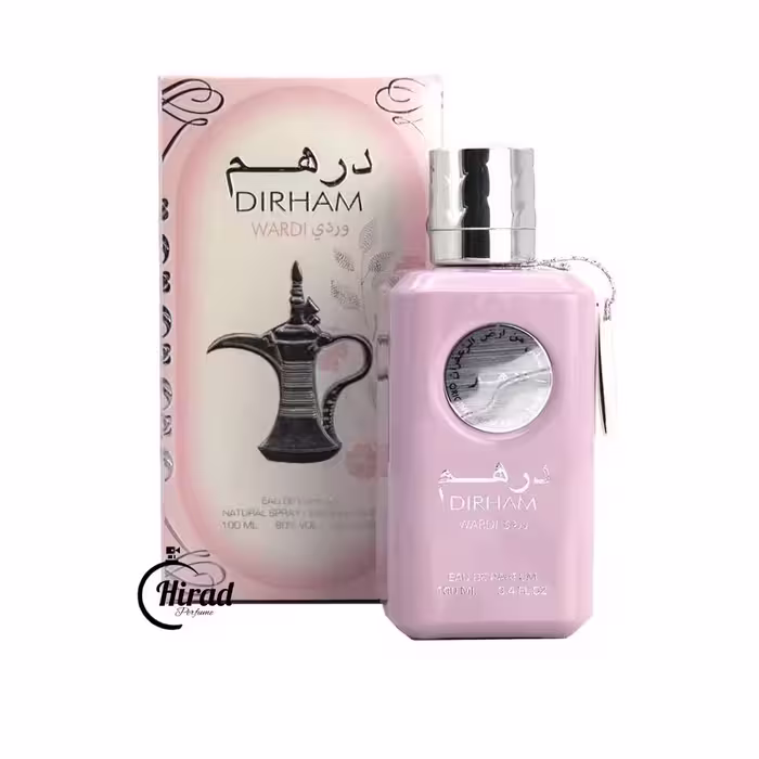 خرید عطر ادکلن درهم وردی صورتی ارض الزعفران - هیراد پرفیوم