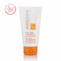 کرم ضد آفتاب SPF50 بی رنگ برای پوست های چرب و مستعد آکنه ژاک آندرل پاریس 50 میل