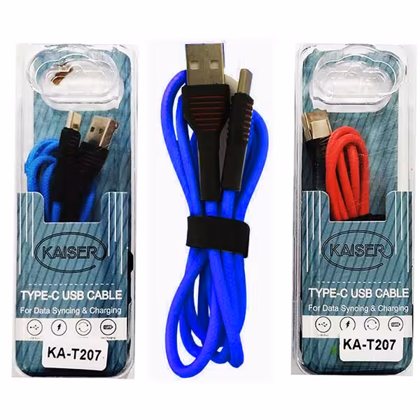 کابل شارژ Type-C کایزر KAISER KA-T207