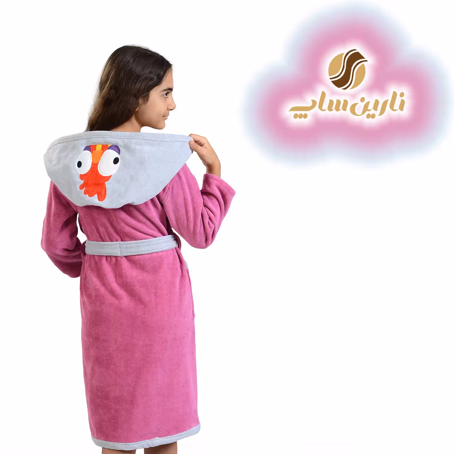 حوله پالتویی کودک کاکل زری نارین ساپ سایز 90