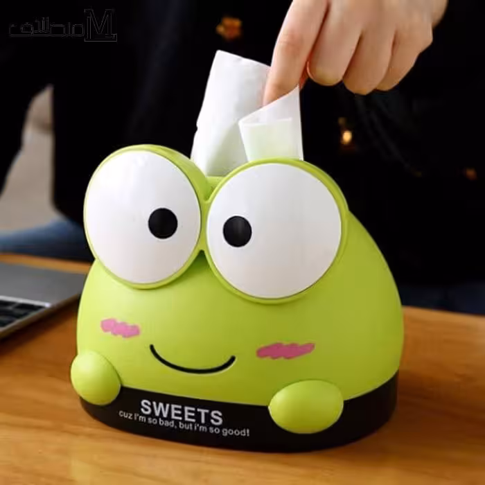 جادستمال کاغذی مدل قورباغه