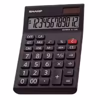 ماشین حساب شارپ مدل EL-123N-BK