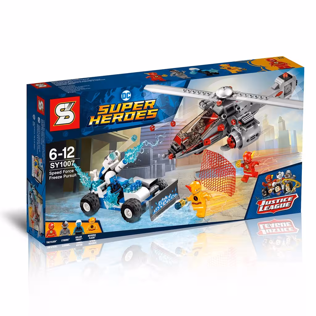 لگو جنگ فلش و فلش معکوس در اسپید فورس