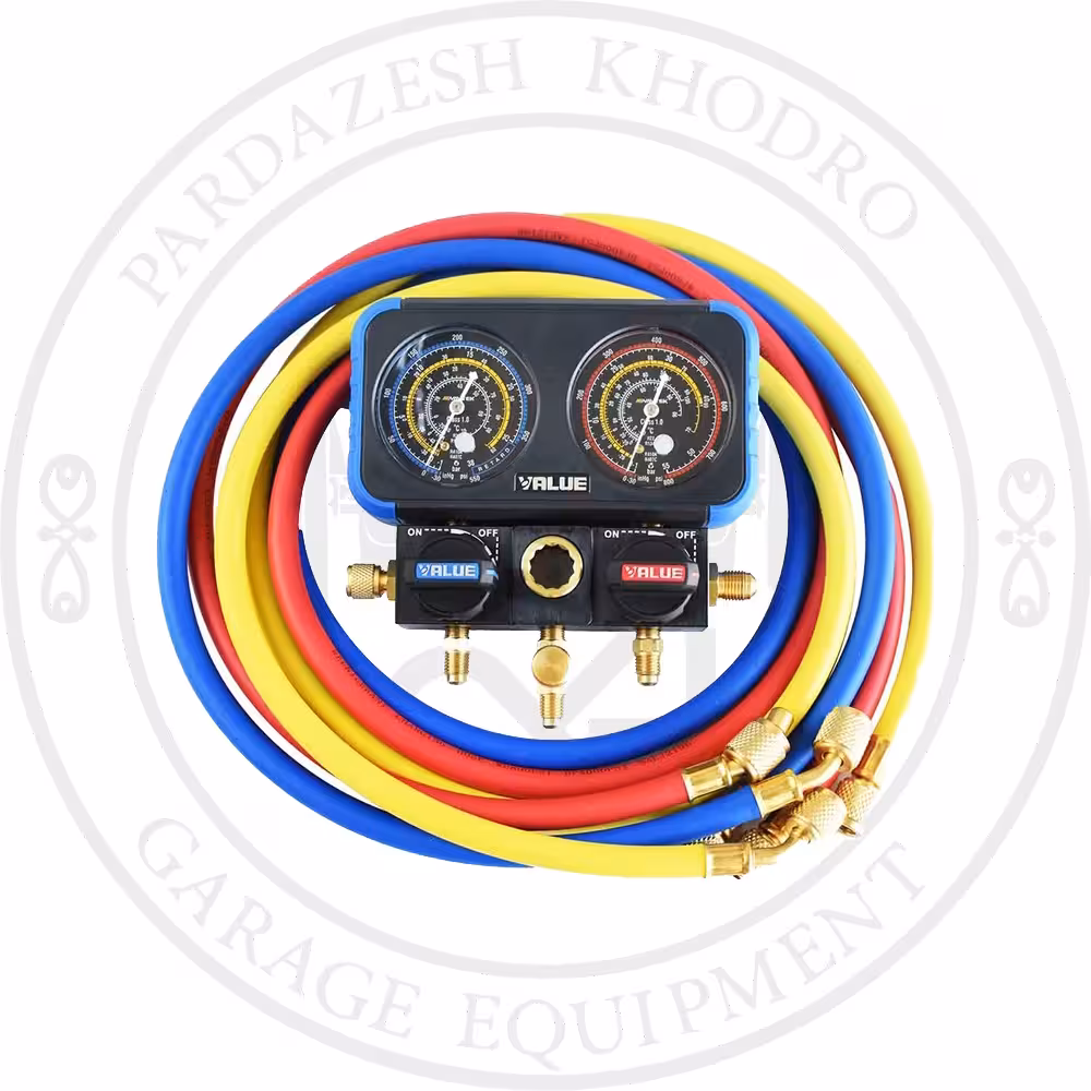 گیج دوقلو گاز کولر والئو VRM2-B-401