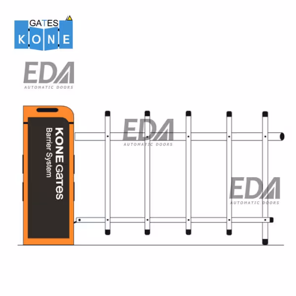 راهبند کانه گیتس مدل فنس دار (حصاری) با بوم 4٫5 متری