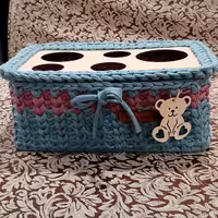 باکس تریکویی زیبا برای سشوار و اتو و بابلیس مو 