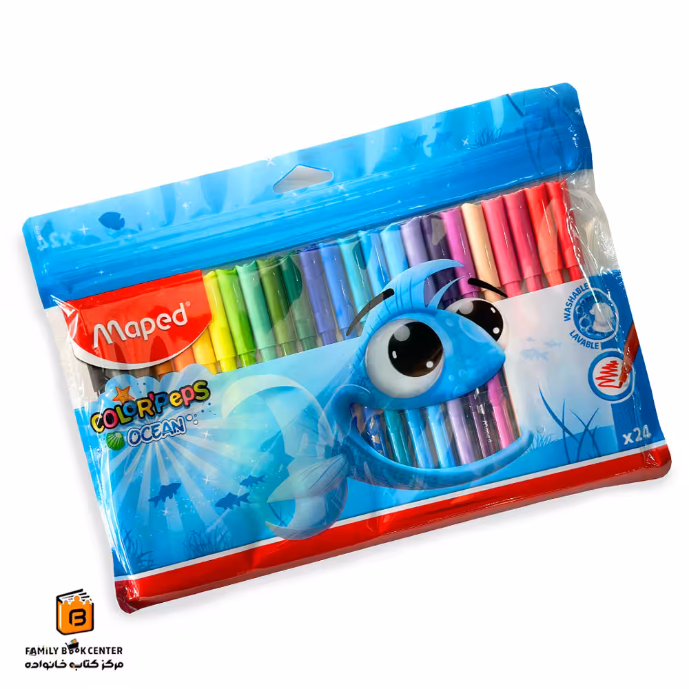 ماژیک 24 رنگ ocean مپد (Maped)