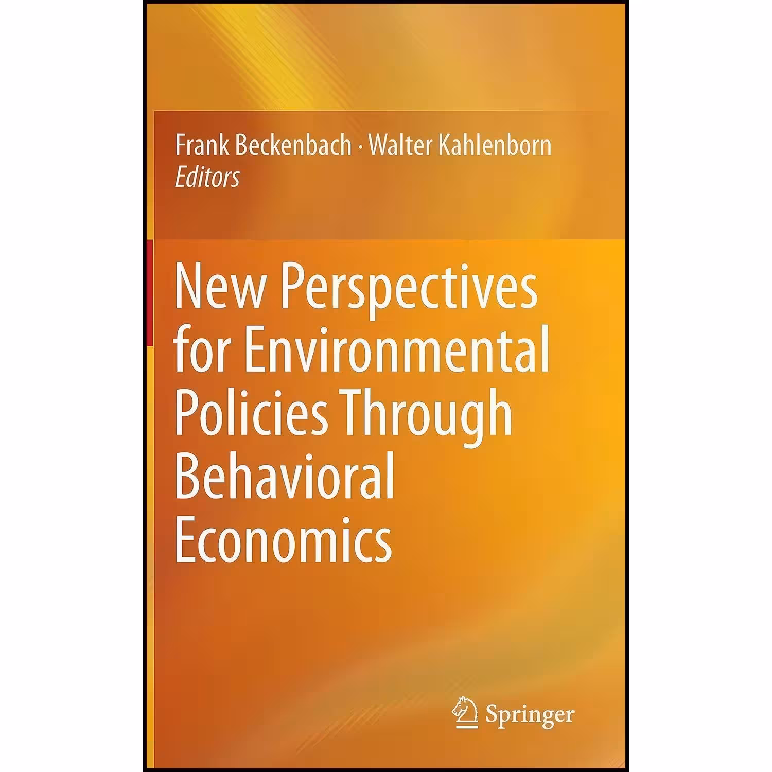 کتاب زبان اصلی New Perspectives for Environmental Policies Through Behavioral Ec