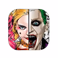 آینه جیبی مدل جوکر و هارلی کویین کد ay27