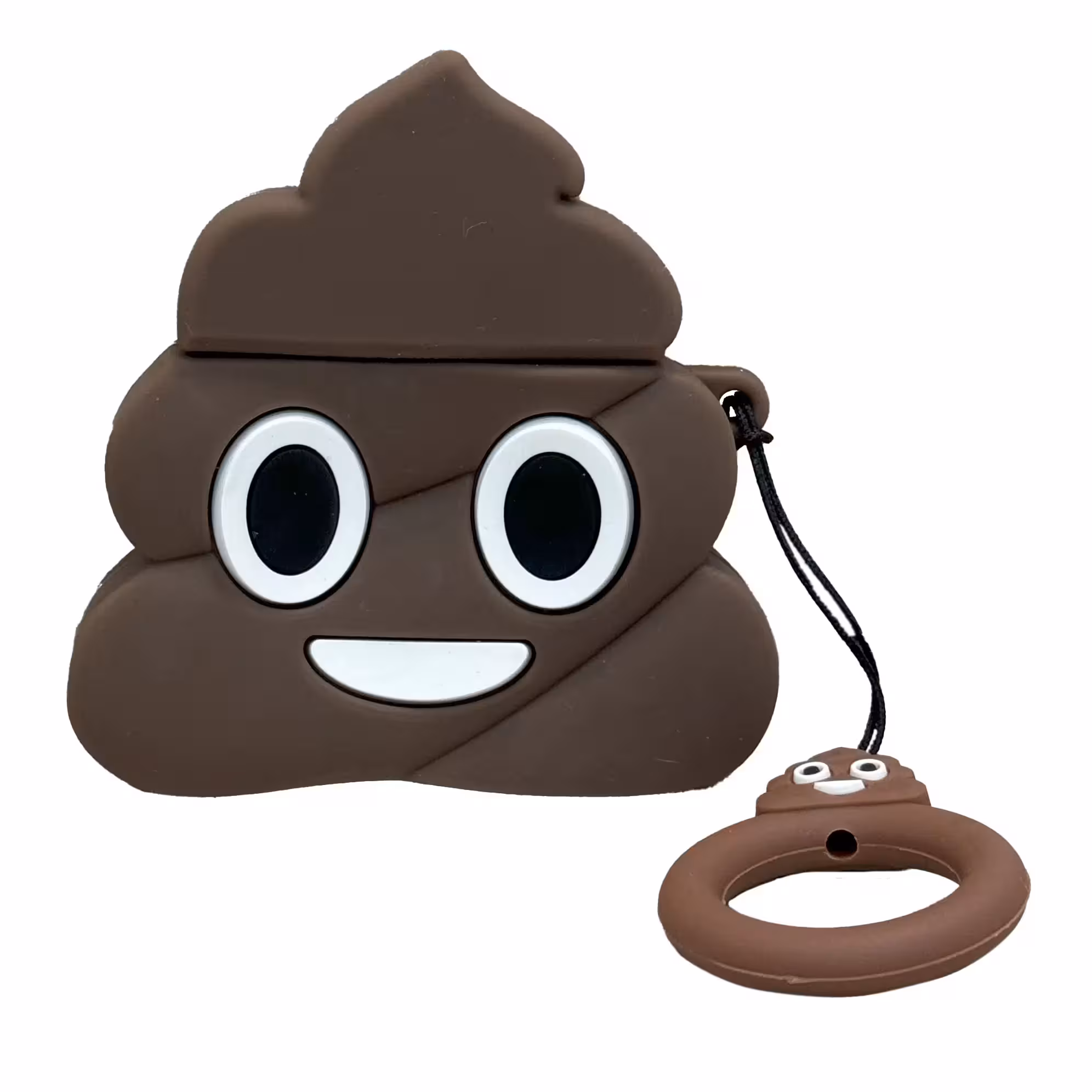 کاور ژله ای سیلیکونی مناسب برای کیس ایرپاد Pro 2 طرح شکلات قهوه ای |Silicone gel cover for AirPods Pro 2 case