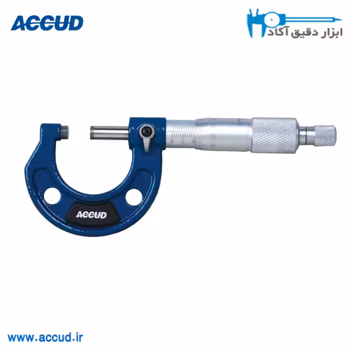 میکرومتر خارج سنج 25-0 Accud (اکیود اتریش) مدل 321-001-01