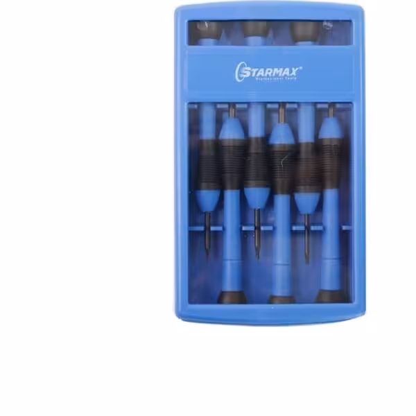 ست پیچ‌گوشتی موبایلی تی (T) 6 عددی استارمکس مدل دقیق