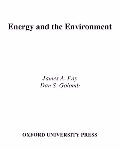 خرید و دانلود نسخه کامل کتاب Energy and the Environment