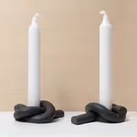 شمعدان مدل گره دوتایی1