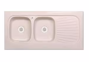 سینک کورین کرم ساده سایز 120 کد 101