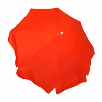 سایه بان قطر دو متر با پارچه نانو طرح ساده آب گریز رنگ قرمز،مسافرتی