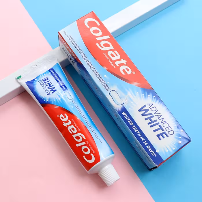 خمیر دندان کلگیت Colgate ADVANCED WHITE حجم 100میل 90336