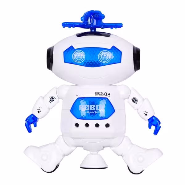 اسباب بازی ربات باطری خور رقصنده موزیکال کد 99444