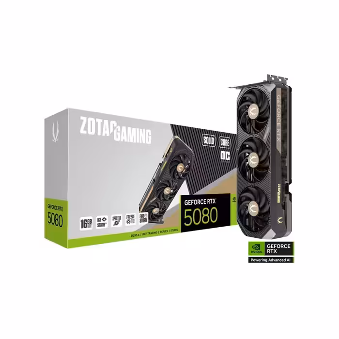 کارت گرافیک زوتاک GAMING GeForce RTX5080 SOLID CORE OC