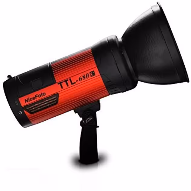 فلاش پرتابل نایس فوتو Nicefoto TTL-680C Portable flash for canon { آکبند }