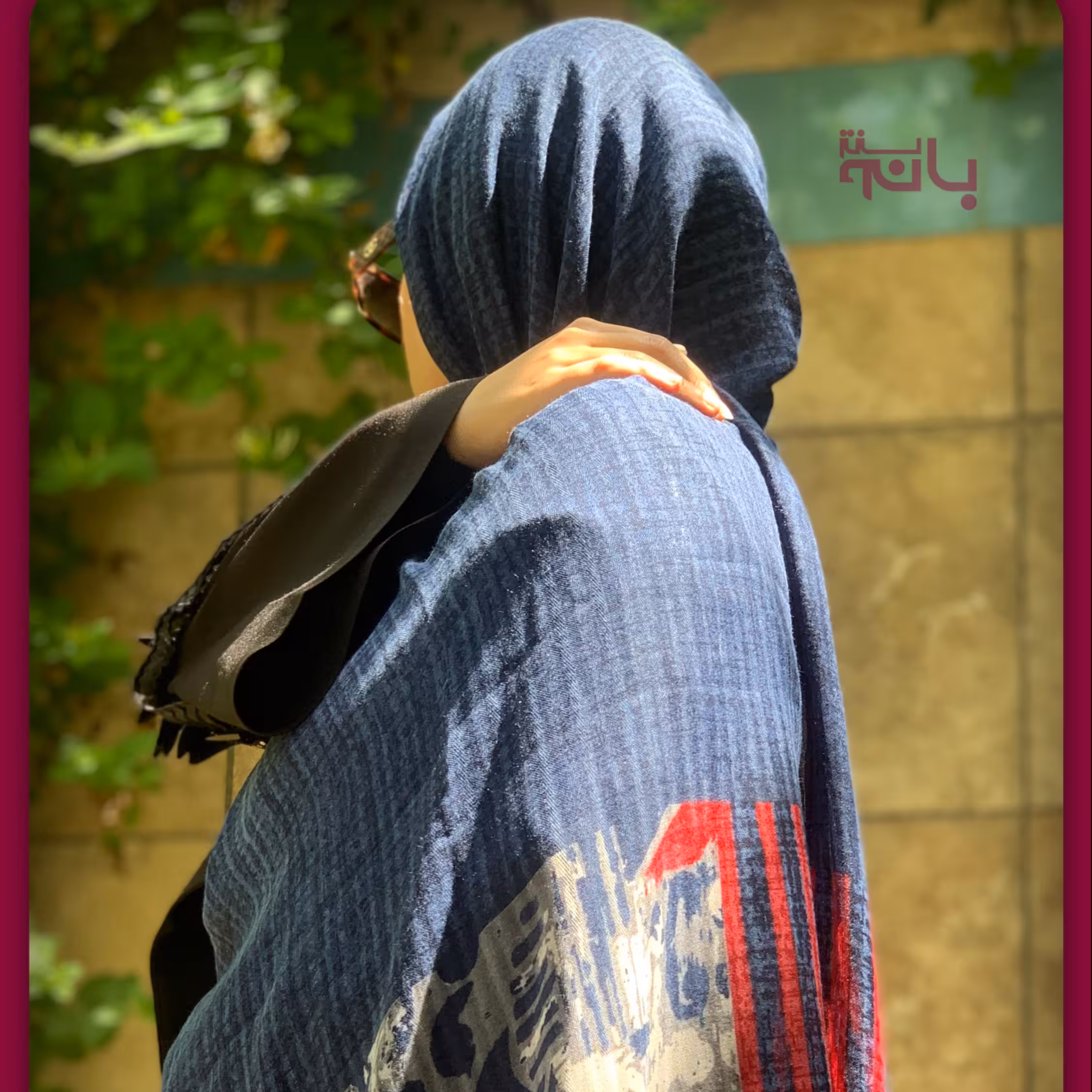 شال نخی منگوله دار درجه 1 تابستانی