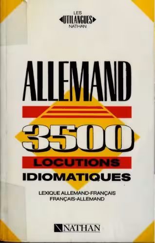 خرید و دانلود نسخه کامل کتاب 3500 locutions idiomatiques de l&#039;allemand