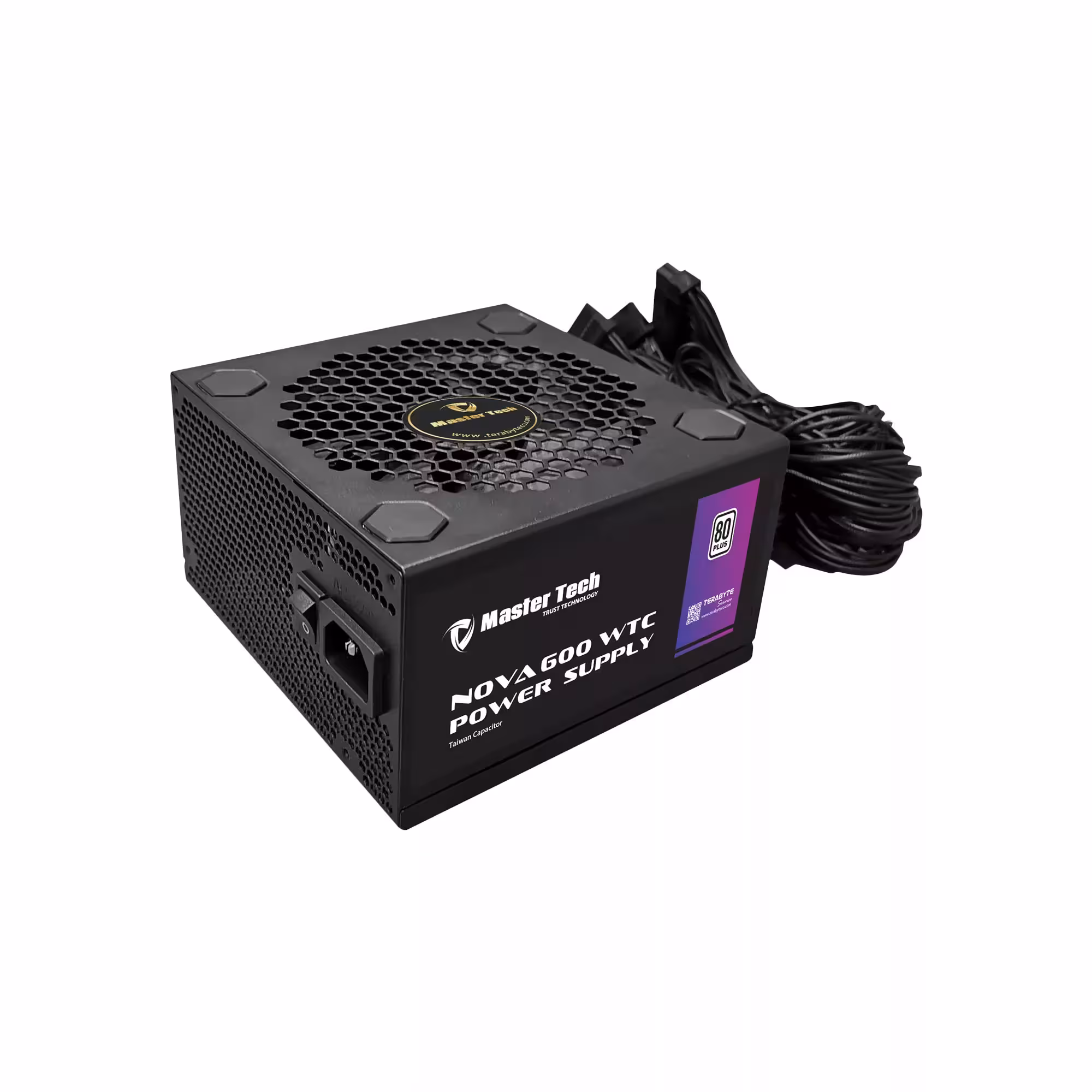منبع تغذیه کامپیوتر مسترتک مدل NOVA 600 WTC