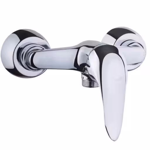 شیر توالتی مدل اردکی کروم