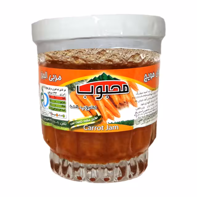 مربا هویج محبوب 150 گرمی