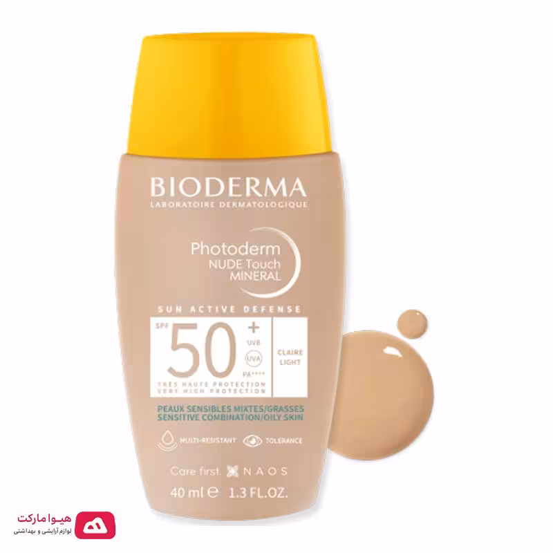 ضدآفتاب پوست حساس و چرب فتودرم نود تاچ بایودرما  SPF50