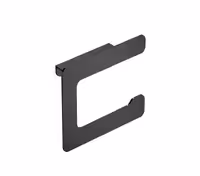 هولدر دستمال توالت پیچی رنگ مشکی مات سری B فانتونی کد S012