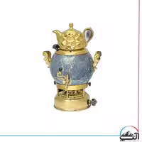 سماور طوفان 6 لیتری مدل مشبک سنگی