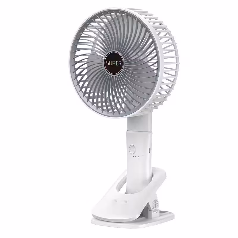 پنکه شارژی مدل Circulation Clamp Fan ظرفیت 1200 میلی آمپر ساعت | چاوه