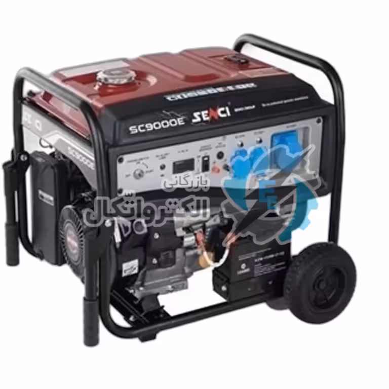 موتور برق 8 کیلو وات بنزینی سنسی مدل SC9000E ا موتور برق بنزینی 8 کیلو وات سنسی SC9000E