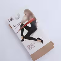 ساق شلواری پنتی نخ 180D رنگ کرم کد 12473