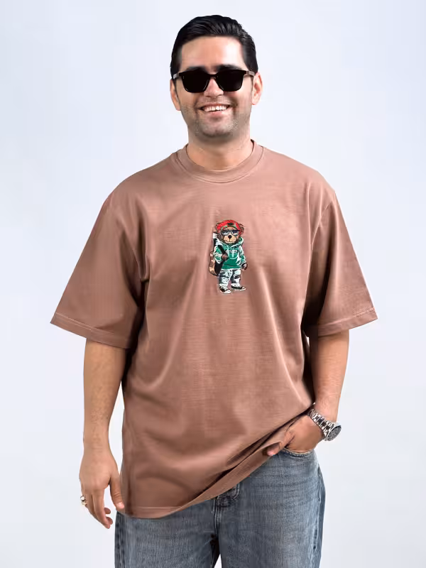 تیشرت گلدوزی خرس SUMMER